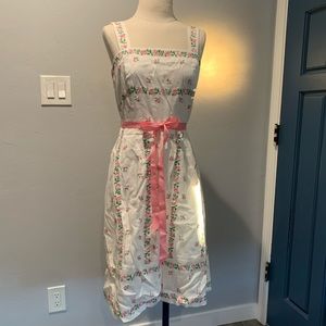 Coldwater creek white floral dress